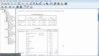 Data Screening in SPSS Part 1 Explore [upl. by Launcelot]