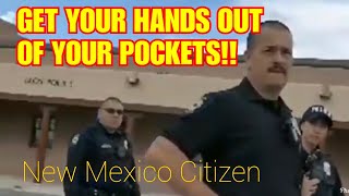 Taos New Mexico Police Get NERVOUS First Amendment Audit [upl. by Dawkins]