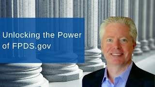 live How To Use FPDS in Government Contracting [upl. by Allecnirp]