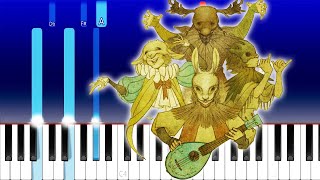 How To Play  Yaelokre  Harpy Hare Piano Tutorial [upl. by Aivatra316]