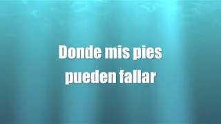 Oceanos  Evan Craft amp Carley Redpath LETRA LYRICS Version en Español de OCEANS by Hillsong [upl. by Uyr]