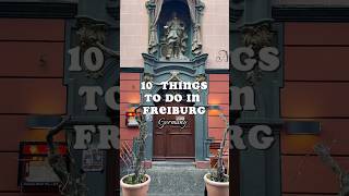 10 things to do In Freiburg [upl. by Narcissus]