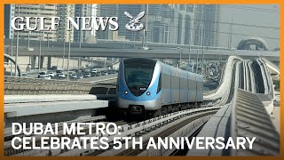 Dubai Metro celebrates 5th anniversary [upl. by Lear]