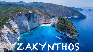 Zakynthos Greece  Drone DJI Mavic Pro  Zante Grecia [upl. by Htebaile]