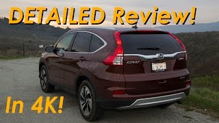 2015 Honda CRV Crossover Review DETAILED  In 4K [upl. by Frolick]