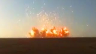 Massive Explosion Shockwave Hits Camera [upl. by Adamo]