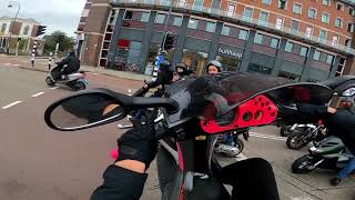 Gilera Runner 180cc BikelifeZandvoort RideOut [upl. by Sosthena575]