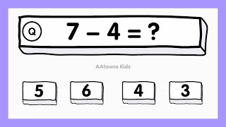 Math Quiz for Kids  Math for Kids  Addition Subtraction and Multiplication Quiz for Kids [upl. by Deeas]