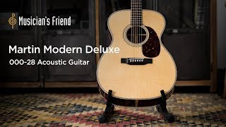 Martin Modern Deluxe 00028 Acoustic Guitar  Demo and Specifications [upl. by Art]