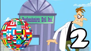 Doofenshmirtz Evil Incorporated Multilanguage 2 Alphabetical Order [upl. by Nakre]