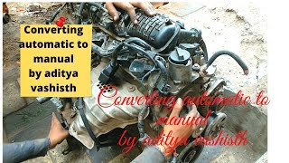 Honda Automatic transmission to manual conversion [upl. by Adim]