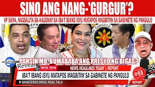 BOOM LITSI YARN TAAS NG PRESYO BIGAS GAHGU NAGING ISYU PA ANG PAG ALIS NI VP SARA SA GABINETE [upl. by Anelhtak376]