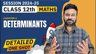 Determinants Class 12 in 1 Shot By Neha Agrawal NCERT Exercises Sample paper amp Past year Questions [upl. by Ahsea]