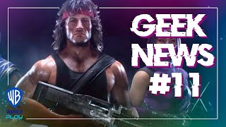 Geek News 11  Rambo no Mortal Kombat 11 Cyberpunk 2077 PS5 e muito mais [upl. by Sivraj]