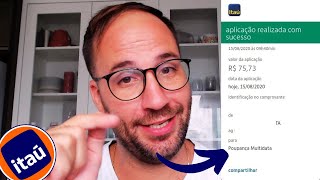 Como FUNCIONA POUPANÇA MULTIDATA ITAÚ [upl. by Acinoed487]