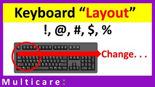 How to change keyboard layout to fix problem of typing special character [upl. by Netnilc427]