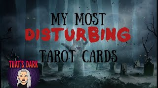 My Most Disturbing Tarot CardsThat I Still Love mostdisturbingtarotcards weirdtarotcards [upl. by Quartet270]