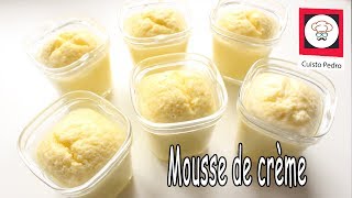 Mousse de crème recette Thermomix TM5 [upl. by Philpot]