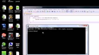 Java Programming Tutorial  2  Running a Java Program [upl. by Arriaet]