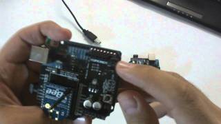 Arduino Xbee communication  التواصل اللاسلكي باستخدام الزجبي [upl. by Lukasz636]