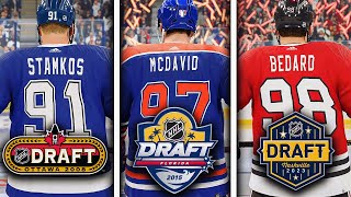 I Made A Team Using NHL Draft Classes [upl. by Netram]