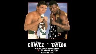 Julio César Chavez vs Meldrick Taylor marzo 17 de 1990 PELEA COMPLETA [upl. by Amadis200]