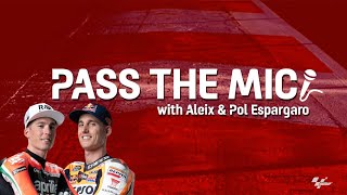 Pass The Mic Aleix and Pol Espargaro [upl. by Novyat]