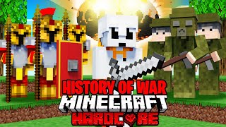 100 Players Simulate HISTORY OF WAR in Minecraft [upl. by Yerak968]