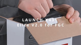 LAUNCH X431 ELITE V20 FGC  Unboxing [upl. by Dopp]