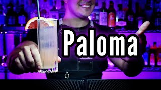 🍊Cocktail Paloma 🕊 short BEBIDA con tequila [upl. by Mihe]