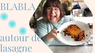 asmr BLABLA autour de lasagne ration de combat 🧀 [upl. by Dlanor926]