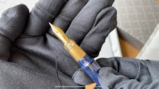 Unboxing VISCONTI Mirage Mythos Zeus Fountain Pen [upl. by Nysila427]