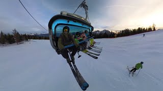 Das ERSTE mal SKIFAHREN in 2024  ItalienKronplatz [upl. by Nyleak926]