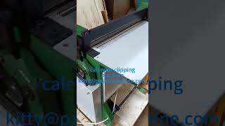 Calendar clipping machine coated paper metal clip machine [upl. by Angid]