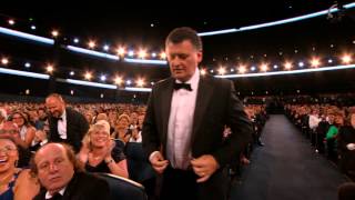 Steven Moffat Wins for Writing for a Miniseries Movie or a Dramatic Special [upl. by Elsa]