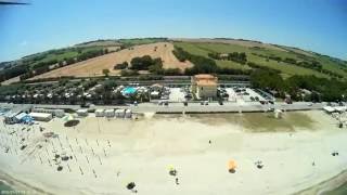 Senigallia Marzocca spiaggia Camping Blu [upl. by Vlad]