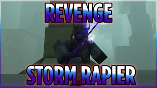 Revenge Storm Rapier  Deepwoken Playground [upl. by Hook]