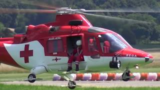 AGUSTA A109K2 RC SCALE HELICOPTER PILOT CLEARANCE FAILED 2018 [upl. by Eizeerb]