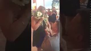 Best Proposal EVER💕 Wedding Bouquet Toss Surprise Proposal [upl. by Angeline]