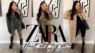 HUGE ZARA HAUL amp TRY ON  AUTUMN WINTER 2020 [upl. by Norrek166]