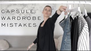 Capsule Wardrobe Mistakes That Cost Me Personal Style [upl. by Vanessa795]