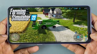 Farming Simulator 22 Mobile FREE Gameplay Android iOS iPhone iPad [upl. by Schafer]