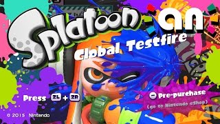 Amiibo News Plays Splatoon Global Testfire [upl. by Laerol]