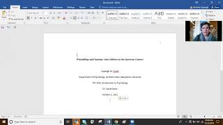 How to Format Papers in APA 7th Edition [upl. by Solracesoj]