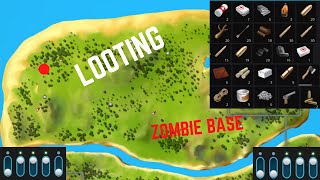 Ocean is home 2 looting zombie base a lot of resources island life simulator [upl. by Senilec958]