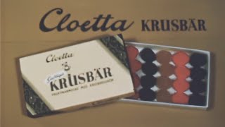 Reklam för Cloetta krusbär 1945 [upl. by Eillac]