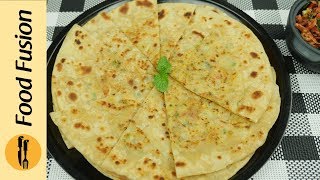 Aloo ka paratha with Instant Gajar ka achar Recipe By Food Fusion [upl. by Ainyt720]