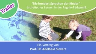 quotDie hundert Sprachen der Kinderquot  ästhetisches Lernen in der ReggioPädagogik Trailer [upl. by Neira846]