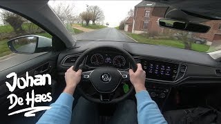 VW TRoc 10 TSI 115 hp POV test drive [upl. by Nafets]