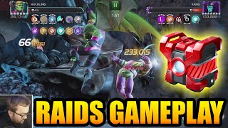 Raid First Look amp Gameplay  Hulking God Tier MVP for Tacticians  Marvel Contest Of Champions [upl. by Eenhat899]